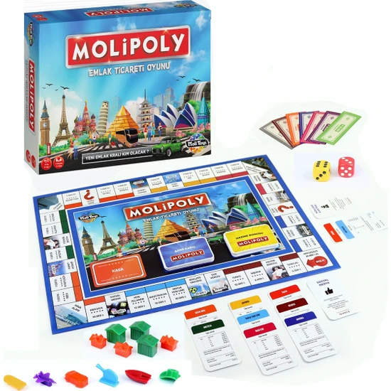 Moli Toys Molipoly Emlak Ticareti Oyunu
