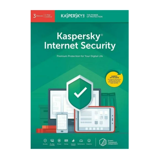 Kaspersky İnternet Security 2022 / 2023 Dijital Abonelik- 1 Cihaz
