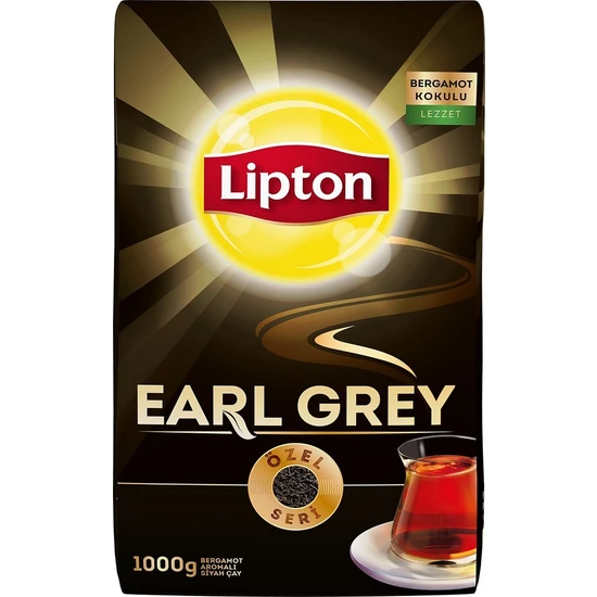 Lipton Earl Grey Dökme Çay Bergamotlu 1 kg x 6