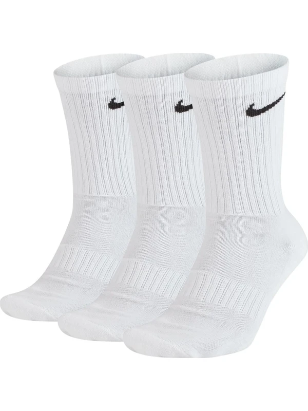 Nike Everyday Cotton Cushıoned Crew 3'lü Çorap SX7664-100