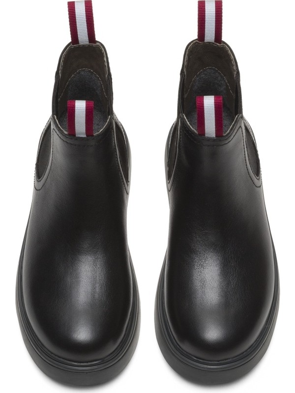 Stivaletti Chelsea Camper Norte Per Bambini - Pelle Nera, Suola In Gomma, Unisex - Foto 13