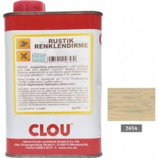 CLOU Solvent Bazlı Renklendiriciler 1LT02654 Gri Akçağaç Rustic Efekt Renklendirici 1lt