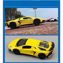 Runjing Alaşım Off-Road Araba Modeli Çocuk Oyuncak Araba Süsleri (Mike L-Orange [sessiz Işık, 12CM, Üç Kapı]) (Yurt Dışından)