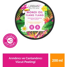 URBAN Care Monoi Oil & Ylang Ylang Canlandırıcı Vücut Peelingi 200 ml - vegan