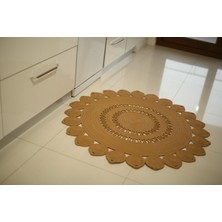 Ersu Ahat Home Desıgn Sun Model Jüt Tasarım Örme Kilim