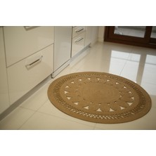 ERSU AHAT HOME DESİGN Ersu Ahat Home Deıgn Eternal Model Jüt Tasarım Örme Kilim