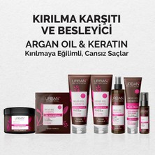 URBAN Care Argan Yağı&Keratin Kolay Kırılan Saçlar Besleyici Duş Öncesi Saç Bakım Maskesi-Vegan-50ML