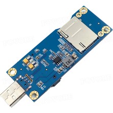 Keepro USB Msata Çevirici USB M-Sata Çevirici Gps/wwan/lte 3g/4g Kablosuz Modülü Için Sım Kart Yuvalı USB Masta