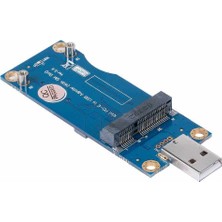 Keepro USB Msata Çevirici USB M-Sata Çevirici Gps/wwan/lte 3g/4g Kablosuz Modülü Için Sım Kart Yuvalı USB Masta