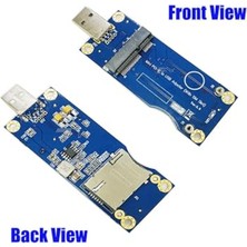 Keepro USB Msata Çevirici USB M-Sata Çevirici Gps/wwan/lte 3g/4g Kablosuz Modülü Için Sım Kart Yuvalı USB Masta