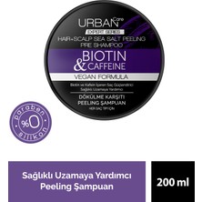 URBAN Care Expert BiotinKafein Arındırıcı Peeling Şampuan-Vegan-200 ML