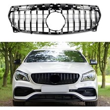 S-Dizayn Mercedes CLA180 W117 Ön Panjur  Parlak Siyah Piano Black Gtr Model 2014-2019