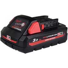 Milwaukee M18HB3 Hıghoutput Redlithium-Ion 18V. 3,0AH Akü