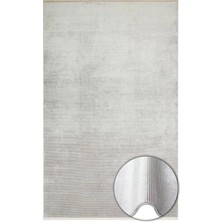 Gri & Çizgili Salon Halısı - Modern & Minimalist Halı - Eko Halı Napoli Nap 01