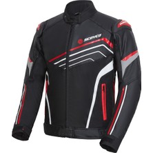 Scoyco JK153 4 Mevsim Motosiklet Montu Dayanıklı Maxdura Kumaş ve Reflektörlü Koruma ile