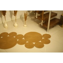 Ersu Ahat Home Desıgn Agatha Model Jüt Tasarım Örme Kilim