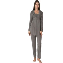 Effortt Füme Hamile Lohusa Pijama Takımı