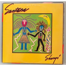 Santana Shango Lp Plak (Orjinal 1982 Dönem Avrupa  Baskı)