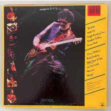 Santana Shango Lp Plak (Orjinal 1982 Dönem Avrupa  Baskı)