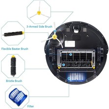 Sagrado Yedek Aksesuarlar Kiti Irobot Roomba Elektrikli Süpürge Için Fit 600 Serisi 690 680 660 651 650 ve 500 Serisi (Yurt Dışından)