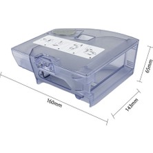 Sagrado Roborock Q7 Max Q7 Max + T8 Yedek Parça Çöp Kovası Kutusu Su Deposu Toz Kutusu Elektrikli Süpürge Parçaları Aksesuarları (Yurt Dışından)