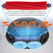 Sagrado Roborock Q REVO/P10 A7400RR Elektrikli Süpürge Ana Yan Fırça Hepa Filtre Paspas Bezleri Toz Torbası Yedek Parça (Yurt Dışından)