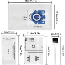 Sagrado 3D Verimli Toz Torbası, Miele Gn Vakum Torbaları Için Miele Gn Vakum Komple C1,c2, C3, S600, S800, S2,s5,s8 + Filtreler (Yurt Dışından)