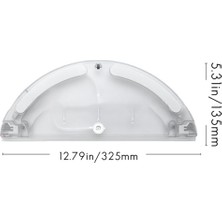 Sagrado Dreame D9 Su Deposu Aksesuarları Yıkanabilir Temizlik Bezi Paspas Bez Yedek Robotlu Süpürge Yedek Parça (Yurt Dışından)