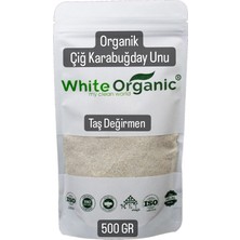 Organik Çiğ Karabuğday Unu 500 gr Taş Değirmen Organıc Buckwheat Flour