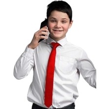 Mood Agenda Unisex 5 - 10 Yaş Çocuk Lastikli Kravat