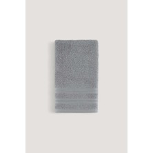 Arliva Home Pure  Bukle Bordürlü Havlu Koyu Grı 90X150