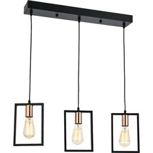 Ekol Atlas 3'lü Sıralı Sarkıt  Avize