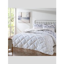 Taç Yorgan Seti Siena Lacivert Çift Kişilik