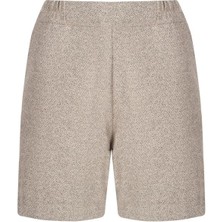 Rivus Kırçıllı Dokuma Şort - Bej