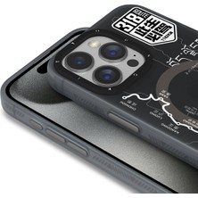 YoungKit iPhone 15 Pro Uyumlu Kılıf Magsafe Şarj Özellikli Youngkit 318 Road Serisi Kapak Siyah