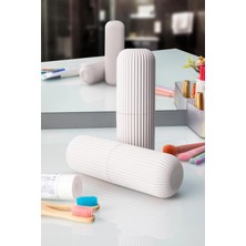 Pharma Acqua Beyaz Seyahat Tipi Aksesuar Taşıma Ve Saklama Kabı, Diş Fırçası, Gözlük Kutusu