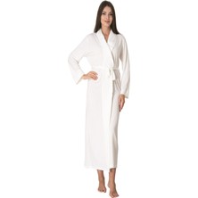 Effortt Ekru Kadın Sabahlık