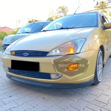 Ford Focus 1 Hb&sedan 1998-2004 Uyumlu Üniversal Astra H Lip Esnek Ön Lip 2 Parça Tampon Altı Dil Karlık Ön Ek