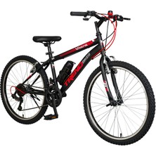 Trendbike Mistral 26 Jant Bisiklet Erkek Dağ Bisikleti Siyah -Kırmızı 26.610-S-K