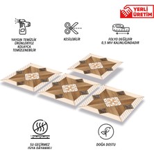 Tink Kendinden Yapışkanlı Ahşap 003 Desenli Pvc Karo 30X30 cm (11 Adet) 1m2