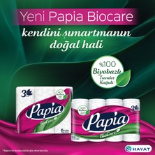 Papia Biocare Kağıt Havlu 24 Rulo (6 Rulo x 4 Paket)