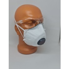 Bln Bm 033 Ffp3 Nr Konik Ventilli Toz Maske (20Lİ Paket)