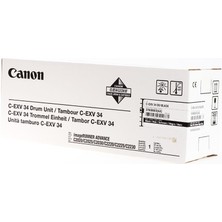 Canon C-EXV-34/3786B003 Siyah Orjinal Fotokopi Drum Ünitesi