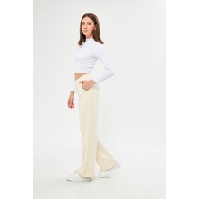 giyadda Kadın Bol Paça Toparlayıcı Bel Sweatpants / Eşofman Altı