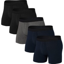 Laula Erkek Boxer 5'li Paketler %95 Pamuk - Premium Collection