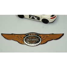 Dk Harley Davidson 110.YIL 3m Metal 16CM Plaka Logo Amblem