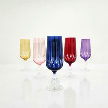Bohemia Leonarte Casa Menşeli Bohemia Estan 180ML Kristal 6 Parça Kadeh Bardak Takımı