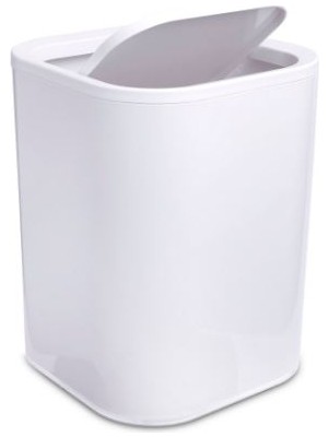 Ansan Beyaz Klar Çöp Kovası