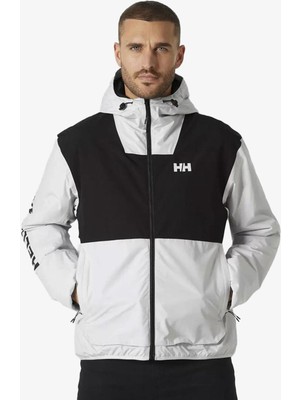 Helly Hansen Ervik Ins Rain Erkek Beyaz Yağmurluk 53983-823