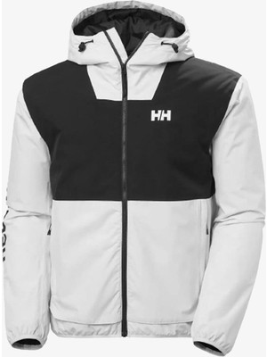 Helly Hansen Ervik Ins Rain Erkek Beyaz Yağmurluk 53983-823